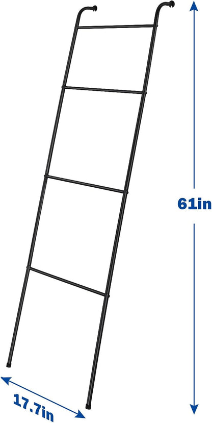 Blanket Ladder Decorative Towel Rack Holder for Bathroom