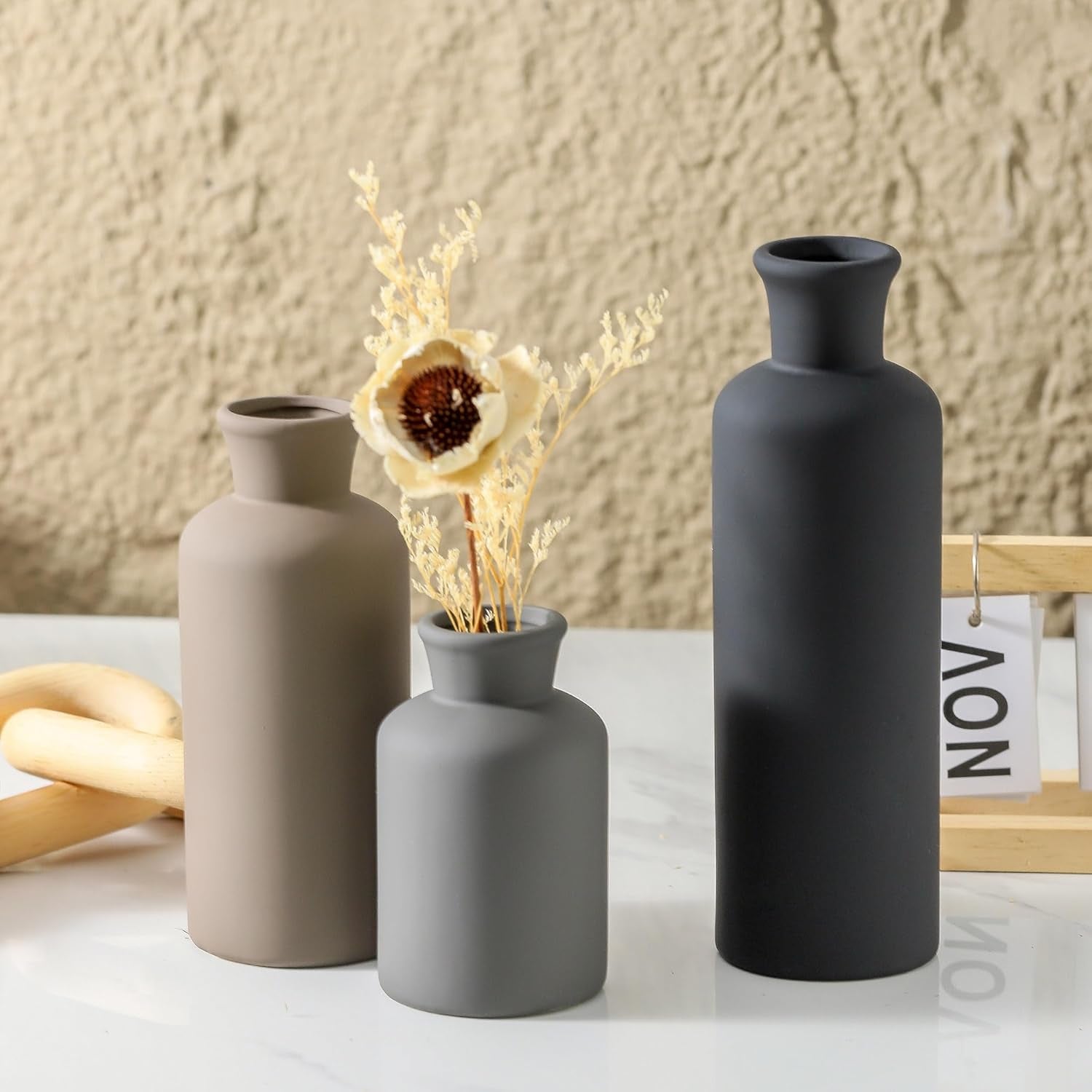 Ceramic Vase Set of 3