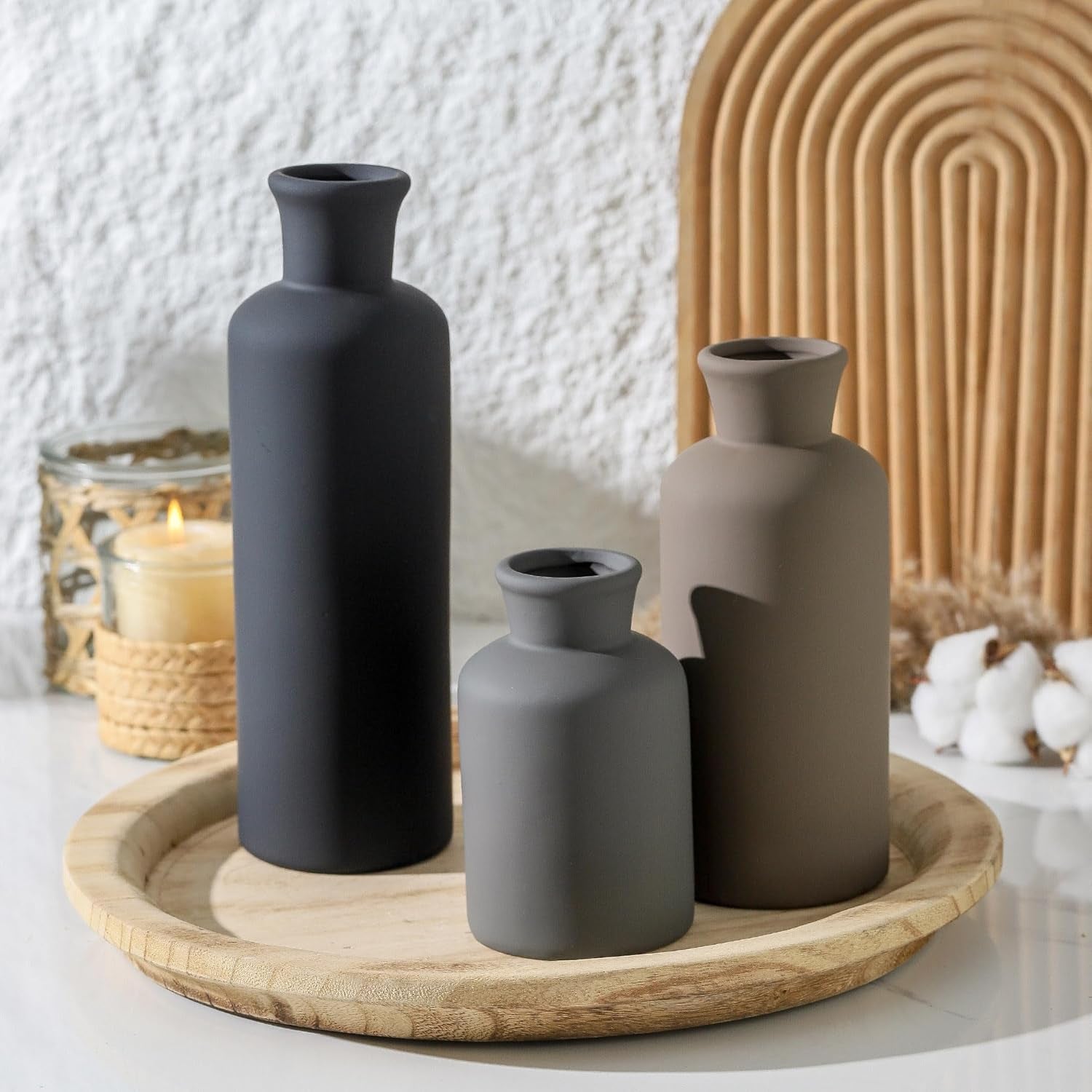 Ceramic Vase Set of 3