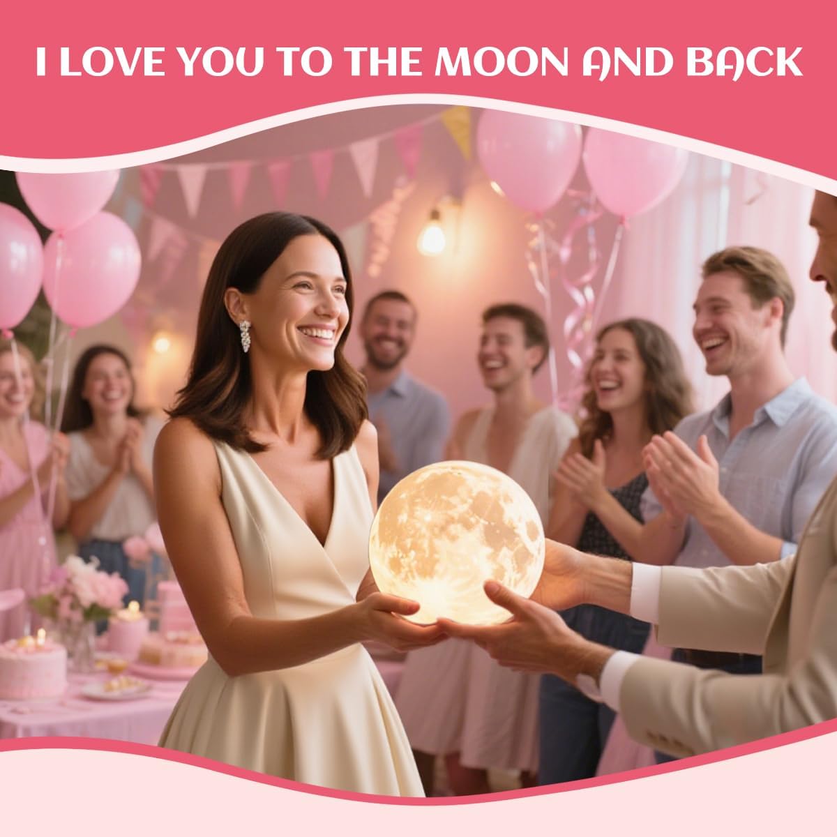 Moon Lamp Upgrade Diameter 6 Inch