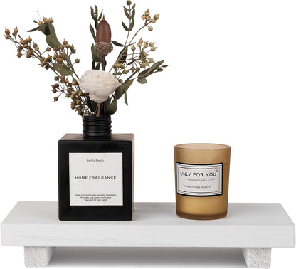 Small Wood Tray Pedestal Stand