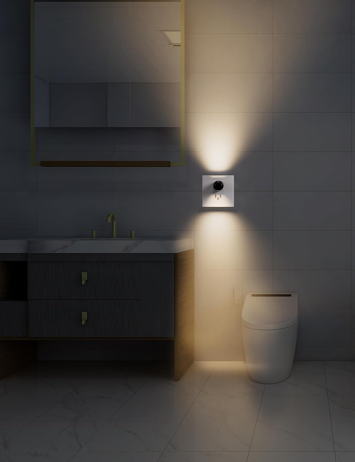 6 Pack LED Plugin Night Lights with Dusk to Dawn Sensor